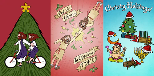 Christmachrist Holiday Card Set - Image 3
